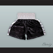Load image into Gallery viewer, Rubin &#39;The Hurricane&#39; Carter Black Boxing Shorts