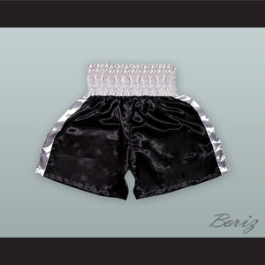 Rubin 'The Hurricane' Carter Black Boxing Shorts