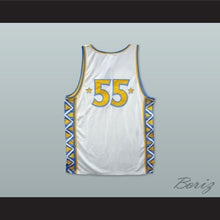 Load image into Gallery viewer, 1996 Style Rucker All Stars 55 White Basketball Jersey