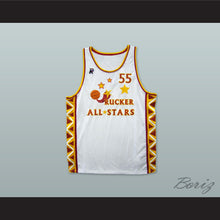 Load image into Gallery viewer, 1996 Hot Chile Style Rucker All Stars 55 White Basketball Jersey
