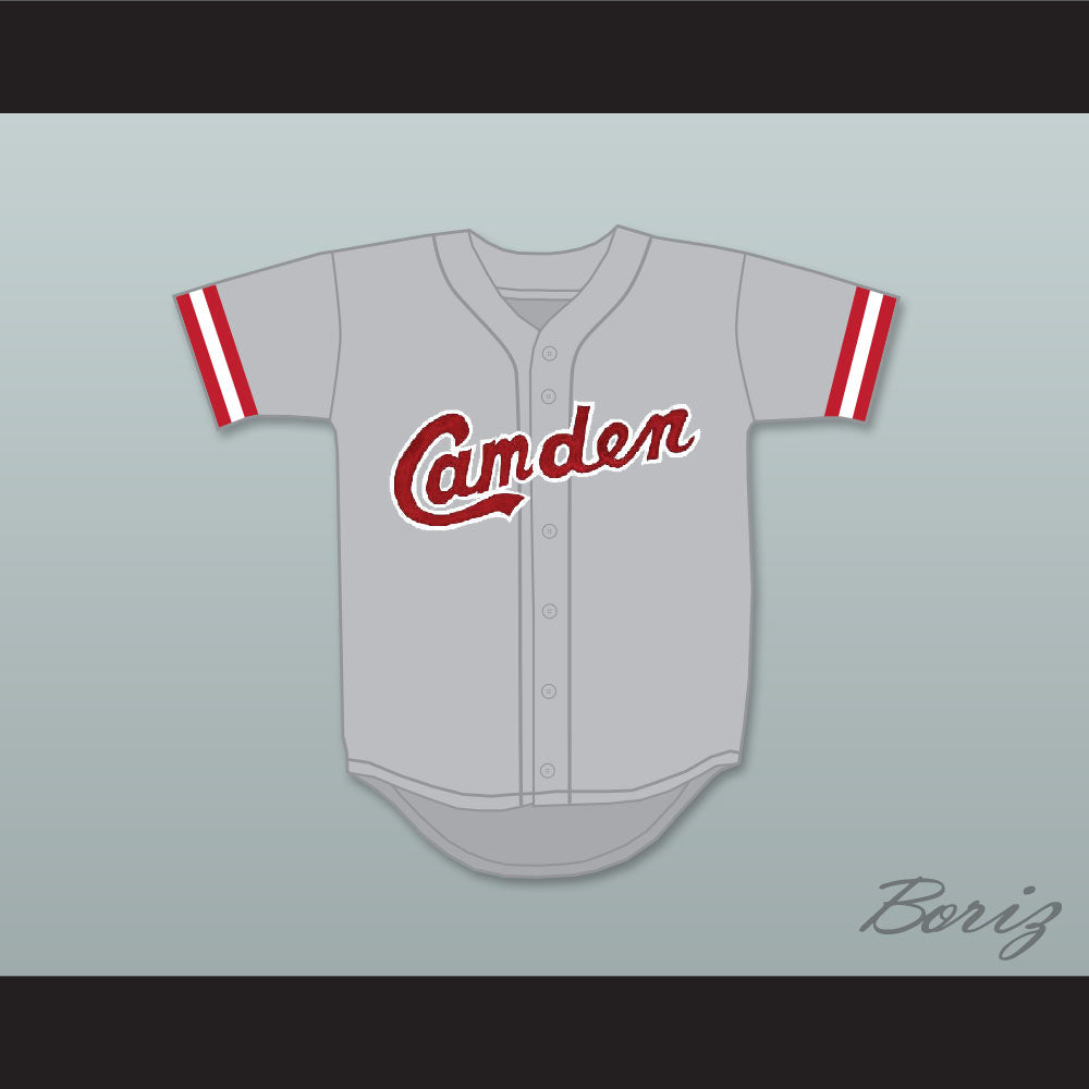 Rudy 13 Camden Braves Gray Baseball Jersey Brewster's Millions
