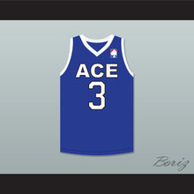 Load image into Gallery viewer, Rug 3 ACE Family Charity Blue Basketball Jersey