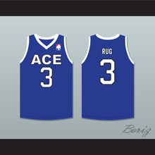 Load image into Gallery viewer, Rug 3 ACE Family Charity Blue Basketball Jersey