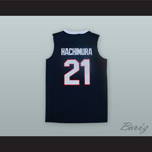 Load image into Gallery viewer, Rui Hachimura 21 Gonzaga Navy Blue Basketball Jersey