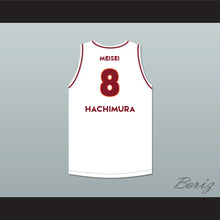 Load image into Gallery viewer, Rui Hachimura 8 Meisei High School White Basketball Jersey 2