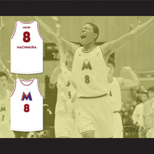 Load image into Gallery viewer, Rui Hachimura 8 Meisei High School White Basketball Jersey 2