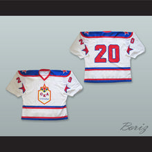 Load image into Gallery viewer, Russia SKA St. Petersburg KHL White Hockey Jersey 1