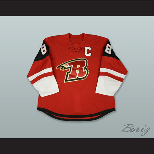 Ryan Walters 88 Rapid City Rush Red Hockey Jersey