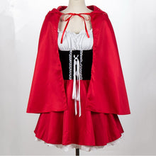 Load image into Gallery viewer, S-6XL Sexy Women Little Red Riding Hood Costumes Adult Anime Cosplay Fantasy Game Uniforms Halloween Party Fancy Dress