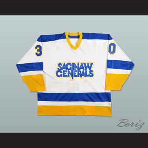 Darren Pang 30 Saginaw Generals Hockey Jersey