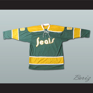 Walt McKechnie 8 California Golden Seals Hockey Jersey