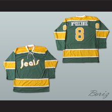 Load image into Gallery viewer, Walt McKechnie 8 California Golden Seals Hockey Jersey