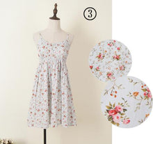 Load image into Gallery viewer, SEDUTMO Summer Tunic Dress Women Print Floral Basic Spaghetti Strap Dresses Sexy Sundress  Beach Party Dress ED020