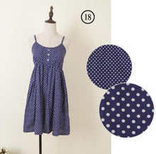 Load image into Gallery viewer, SEDUTMO Summer Tunic Dress Women Print Floral Basic Spaghetti Strap Dresses Sexy Sundress  Beach Party Dress ED020