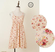 Load image into Gallery viewer, SEDUTMO Summer Tunic Dress Women Print Floral Basic Spaghetti Strap Dresses Sexy Sundress  Beach Party Dress ED020
