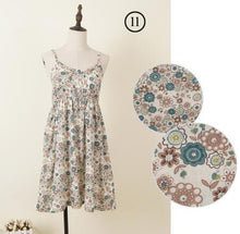 Load image into Gallery viewer, SEDUTMO Summer Tunic Dress Women Print Floral Basic Spaghetti Strap Dresses Sexy Sundress  Beach Party Dress ED020