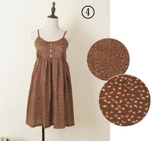 Load image into Gallery viewer, SEDUTMO Summer Tunic Dress Women Print Floral Basic Spaghetti Strap Dresses Sexy Sundress  Beach Party Dress ED020