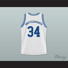 Load image into Gallery viewer, Jesus Shuttlesworth 34 White Lincoln High School Basketball Jersey He Got Game