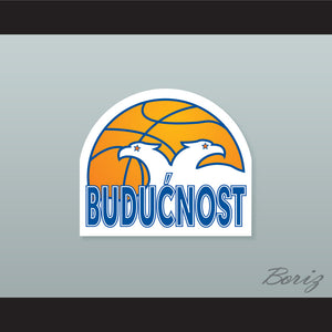 Slavko Vranes 12 KK Buducnost Podgorica Basketball Jersey with Patch
