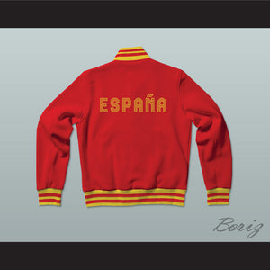 Espana/Spain Varsity Letterman Jacket-Style Sweatshirt