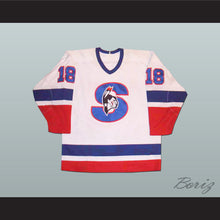 Load image into Gallery viewer, Ari Haanpaa 18 Springfield Indians Hockey Jersey