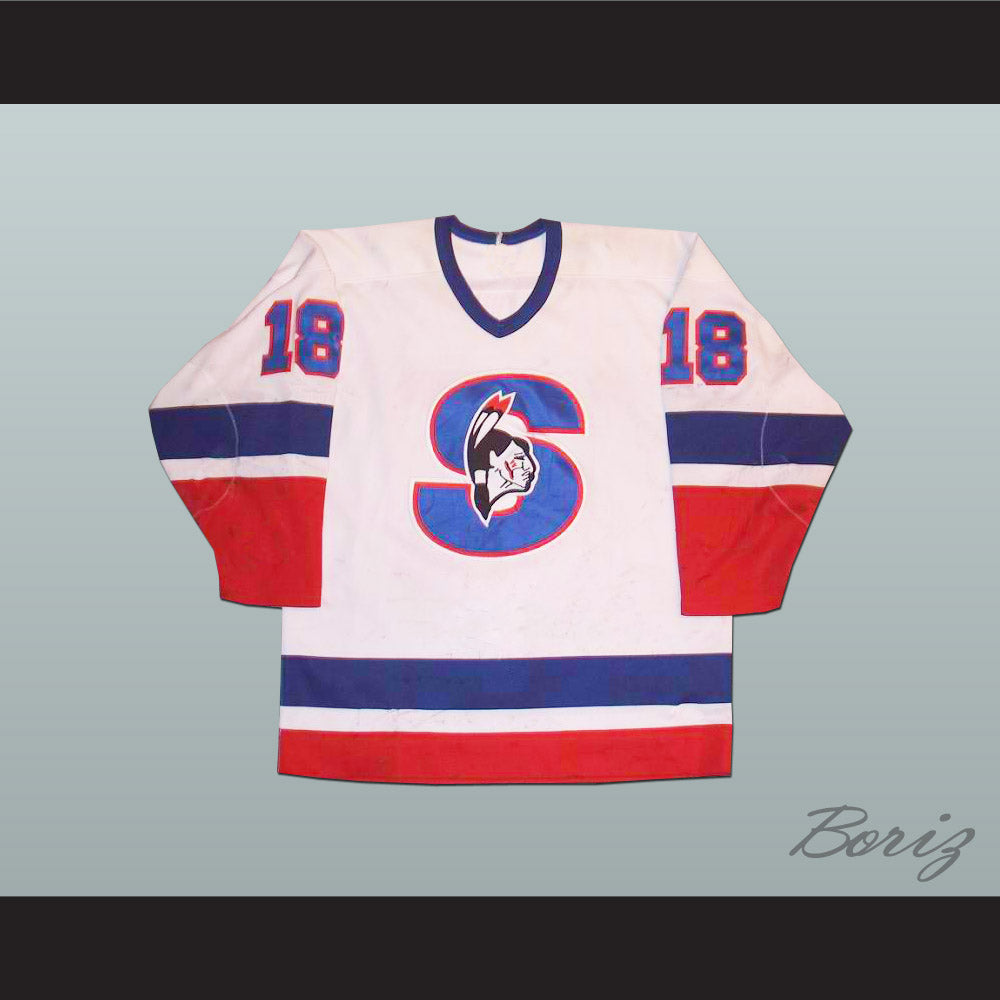 Ari Haanpaa 18 Springfield Indians Hockey Jersey