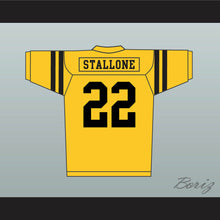 Load image into Gallery viewer, Sylvester Stallone 22 Lincoln High School Yellow Football Jersey