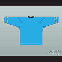 Load image into Gallery viewer, Starfleet Science Light Blue Hockey Jersey