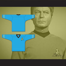 Load image into Gallery viewer, Starfleet Science Light Blue Hockey Jersey