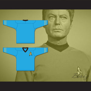 Starfleet Science Light Blue Hockey Jersey