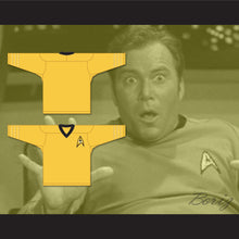 Load image into Gallery viewer, Starfleet Command Yellow Hockey Jersey