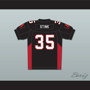 35 Stink Mean Machine Convicts Football Jersey Includes Patches