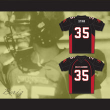 Load image into Gallery viewer, 35 Stink Mean Machine Convicts Football Jersey Includes Patches