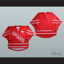 Load image into Gallery viewer, Suisse Switzerland Hockey Jersey