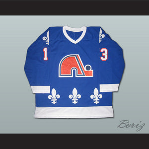 Mats Sundin 13 Quebec Nordiques Hockey Jersey