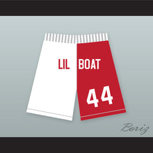 Load image into Gallery viewer, Lil Yachty Lil Boat 44 Sailing Team Red/White Basketball Shorts