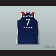 Load image into Gallery viewer, Samenas 7 Atomeromu SE Paks Hungary Navy Blue Basketball Jersey