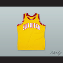 Load image into Gallery viewer, San Diego Conquistadors Yellow Basketball Jersey