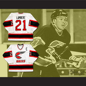 Denny Lambert 21 San Diego Gulls Hockey Jersey