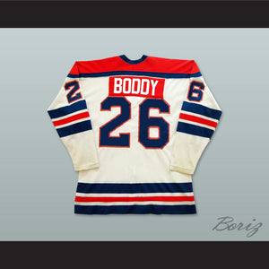 WHA San Diego Mariners Gregg Boddy 26 Home Hockey Jersey