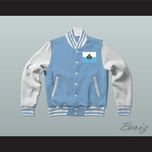 Load image into Gallery viewer, San Marino Varsity Letterman Jacket-Style Sweatshirt