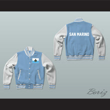 Load image into Gallery viewer, San Marino Varsity Letterman Jacket-Style Sweatshirt