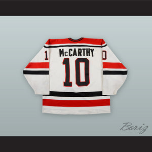 Sandy McCarthy 10 Laval Titans White Hockey Jersey