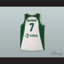 Load image into Gallery viewer, Sani Becirovic 7 KK Krka Novo Mesto Slovenia White Basketball Jersey