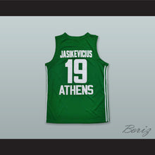 Load image into Gallery viewer, Sarunas Jasikevicius 19 Panathinaikos BC Green Basketball Jersey