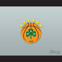 Load image into Gallery viewer, Jimmer Fredette 32 Panathinaikos BC Striped Basketball Jersey