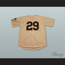 Load image into Gallery viewer, Satchel Paige 29 St. Louis Browns Tan Baseball Jersey