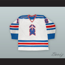 Load image into Gallery viewer, Scott Gruhl 16 New Haven Nighthawks White Hockey Jersey