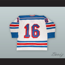 Load image into Gallery viewer, Scott Gruhl 16 New Haven Nighthawks White Hockey Jersey