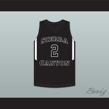 Load image into Gallery viewer, Scotty Pippen Jr 2 Sierra Canyon School Trailblazers Black Basketball Jersey 1